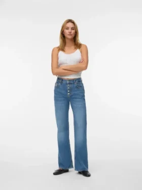 Awemily High Rise Mom Fit -farkut