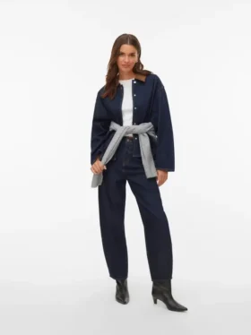 Aweveline High Rise Barrel Fit -farkut