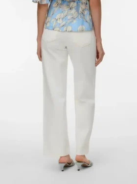 Awrena Mid Rise Wide Leg Fit -farkut