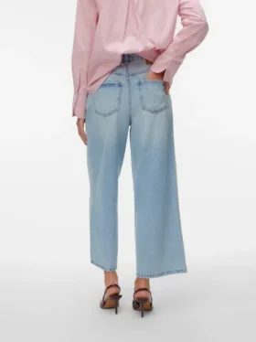 Awsienna High Rise Cropped Fit -farkut