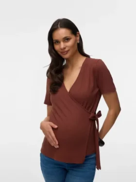 Bodycon-mallinen V-kaula-aukkoinen paita