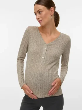 Bodycon-mallinen V-kaula-aukkoinen paita