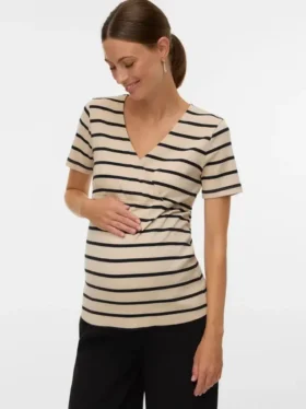 Bodycon-mallinen V-kaula-aukkoinen paita