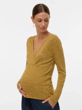 Bodycon-mallinen V-kaula-aukkoinen paita