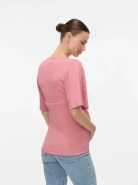Bodycon-mallinen V-kaula-aukkoinen paita