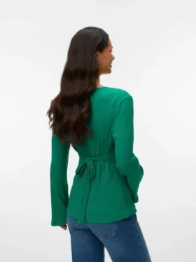 Bodycon-mallinen V-kaula-aukkoinen paita