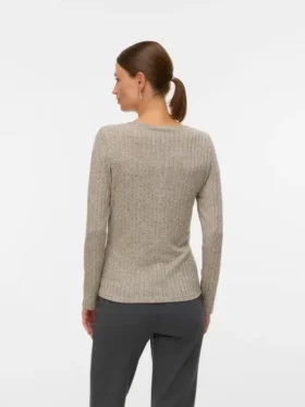 Bodycon-mallinen V-kaula-aukkoinen paita