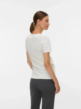 Bodycon-mallinen V-kaula-aukkoinen paita