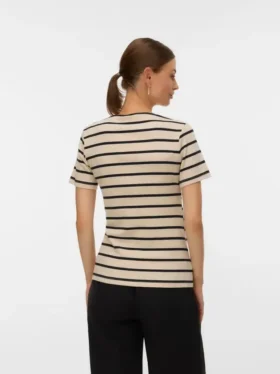 Bodycon-mallinen V-kaula-aukkoinen paita
