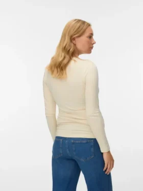 Bodycon-mallinen V-kaula-aukkoinen paita