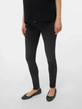 Slim Fit -farkut, keskikorkea vyötärö
