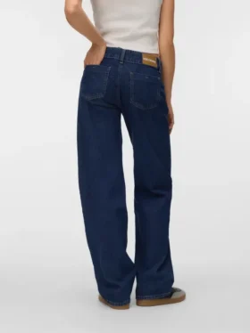 Snrancy Low Rise Wide Leg Fit -farkut