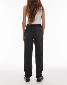 Topshopin keskikorkeat suorat farkut