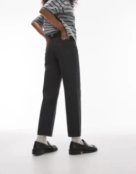 Topshopin keskikorkeat suorat farkut