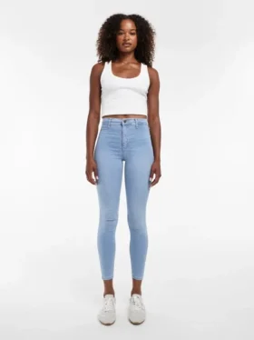 Tsjoni High Rise Skinny Fit -farkut