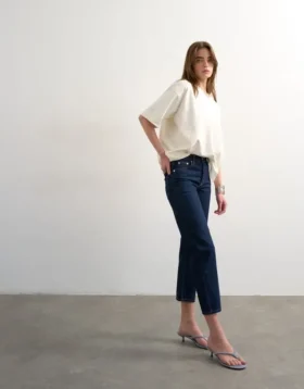 Tsrunway Mid Rise Straight Fit -farkut