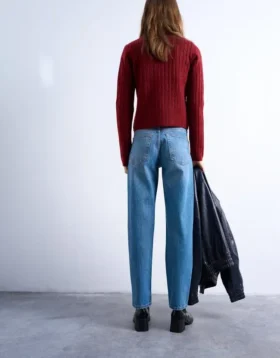 Tsrunway Mid Rise Straight Fit -farkut