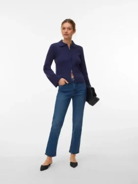 Vmamara Mid Rise Straight Fit -farkut