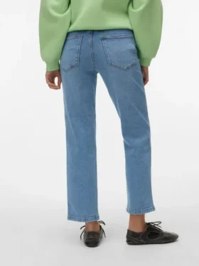 Vmamara Mid Rise Straight Fit -farkut