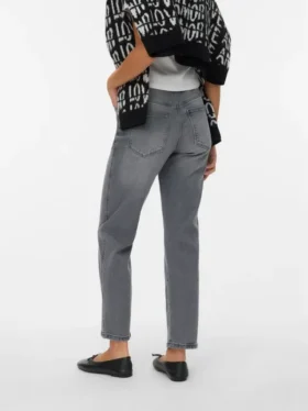 Vmamara Mid Rise Straight Fit -farkut