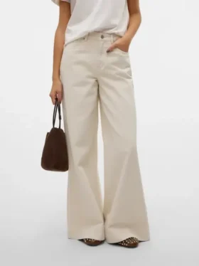 Vmannet Mid Rise Wide Leg Fit -farkut