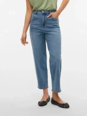 Vmbetty High Rise Mom Fit -farkut