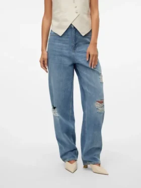 Vmbrooklyn Mid Rise Baggy Fit -farkut