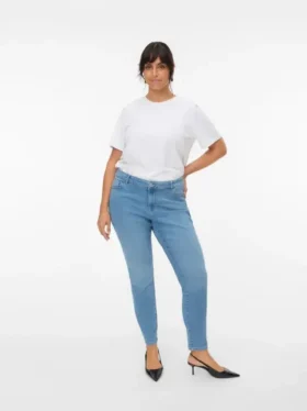 Vmcelly Mid Rise Skinny Fit -farkut