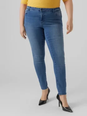 Vmcfanya Mid Rise Slim Fit -farkut