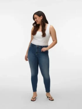 Vmcflash Mid Rise Skinny Fit -farkut