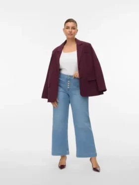 Vmckayla High Rise Kick Flare Fit -farkut