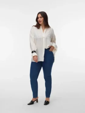 Vmclusia korkeavyötäröiset slim fit -farkut