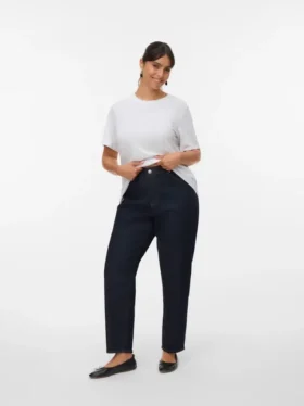 Vmctessa High Rise Mom Fit -farkut