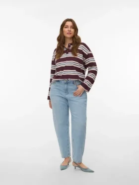 Vmctessa High Rise Mom Fit -farkut