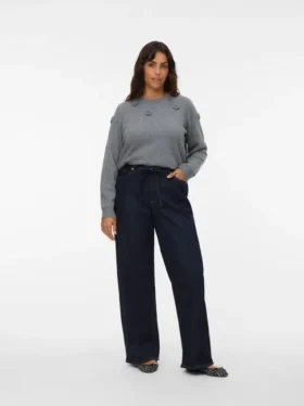 Vmctessa High Rise Wide Leg Fit -farkut