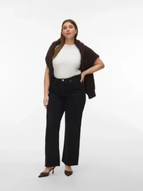 Vmctessa High Rise Wide Leg Fit -farkut