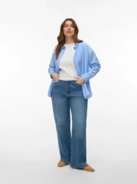 Vmctessa High Rise Wide Leg Fit -farkut