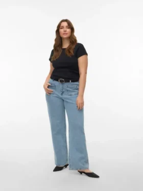 Vmctessa High Rise Wide Leg Fit -farkut