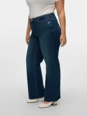 Vmctessa High Rise Wide Leg Fit -farkut