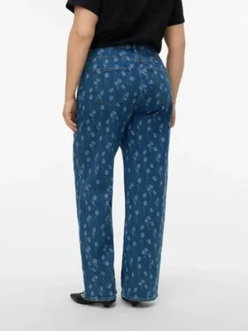 Vmctessa High Rise Wide Leg Fit -farkut