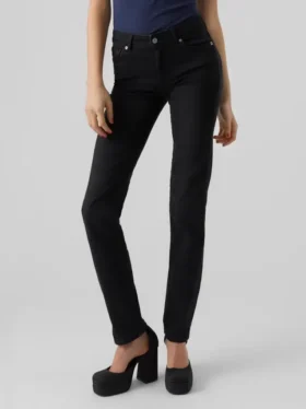 Vmdaf Mid Rise Straight Fit -farkut