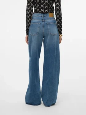 Vmelina Super High Rise Wide Leg Fit -farkut