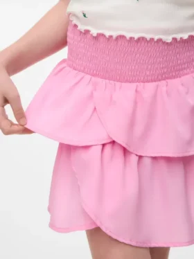 Vmemma korkeavyötäröinen lyhyt shortsi