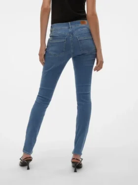 Vmempower Mid Rise Skinny Fit -farkut