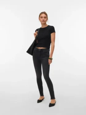 Vmflash Mid Rise Skinny Fit -farkut