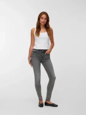 Vmflash Mid Rise Skinny Fit -farkut