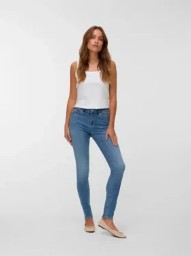 Vmflash Mid Rise Skinny Fit -farkut