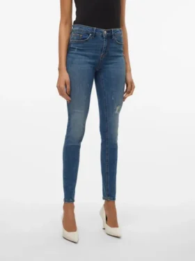 Vmflash Mid Rise Skinny Fit -farkut