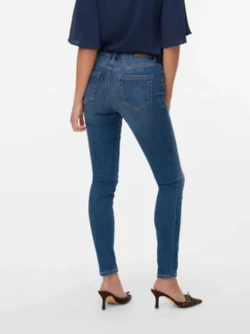 Vmflash Mid Rise Skinny Fit -farkut
