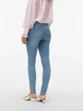 Vmflash Mid Rise Skinny Fit -farkut